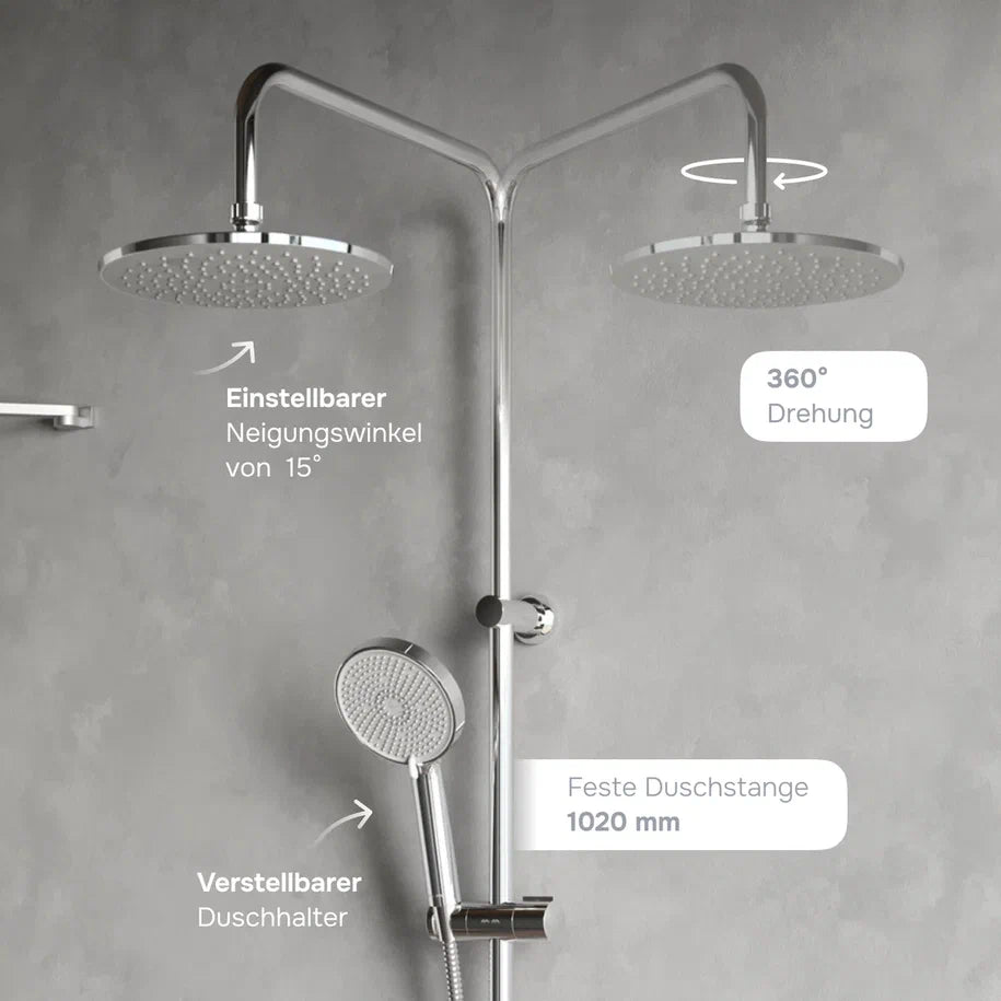 Système de douche ludique avec douche à effet pluie–F078Y000