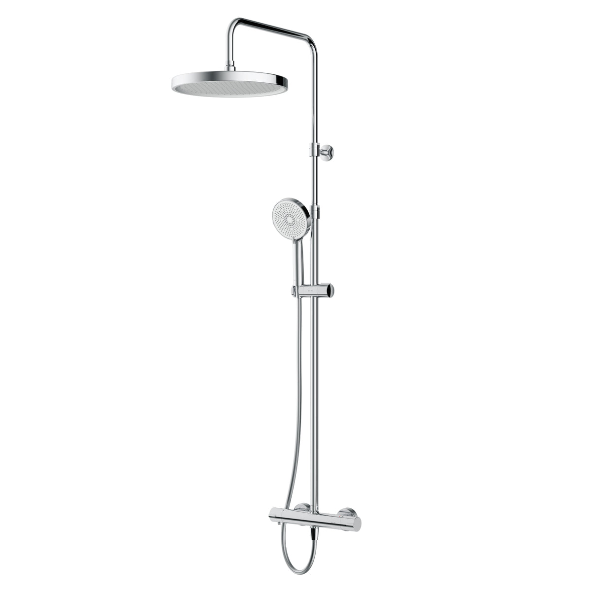 Système de douche Play avec thermostat et douche à effet pluie–F078Z400