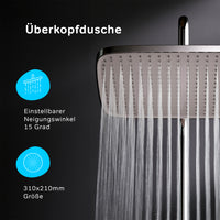 F07FA000 Duschsystem Func Regendusche set Duschsäule ampm-store.de