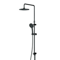 F07TA022 Duschsystem Hit Regendusche set Duschsäule, Schwarz ampm-store.de