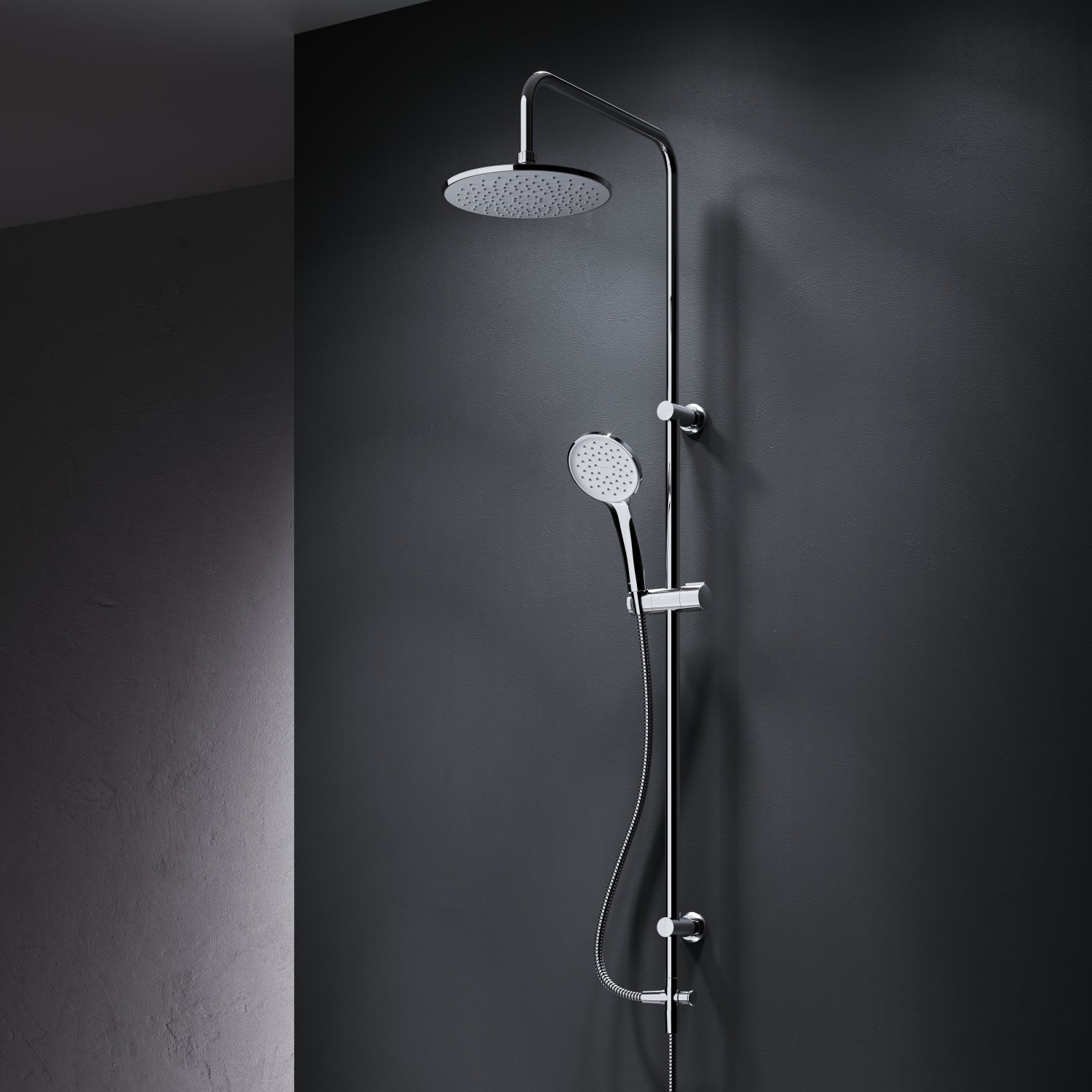 F07TB000 Système de douche Hit ensemble de douche à effet pluie colonne de douche