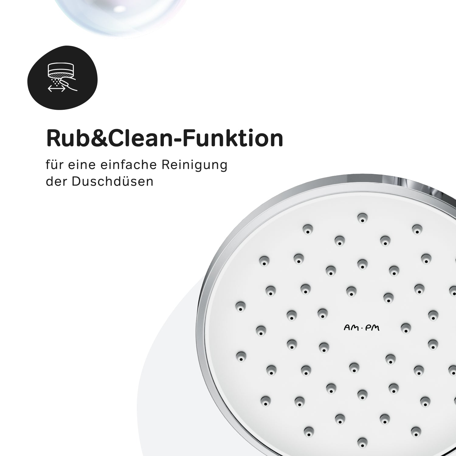 F07TB000 Système de douche Hit ensemble de douche à effet pluie colonne de douche