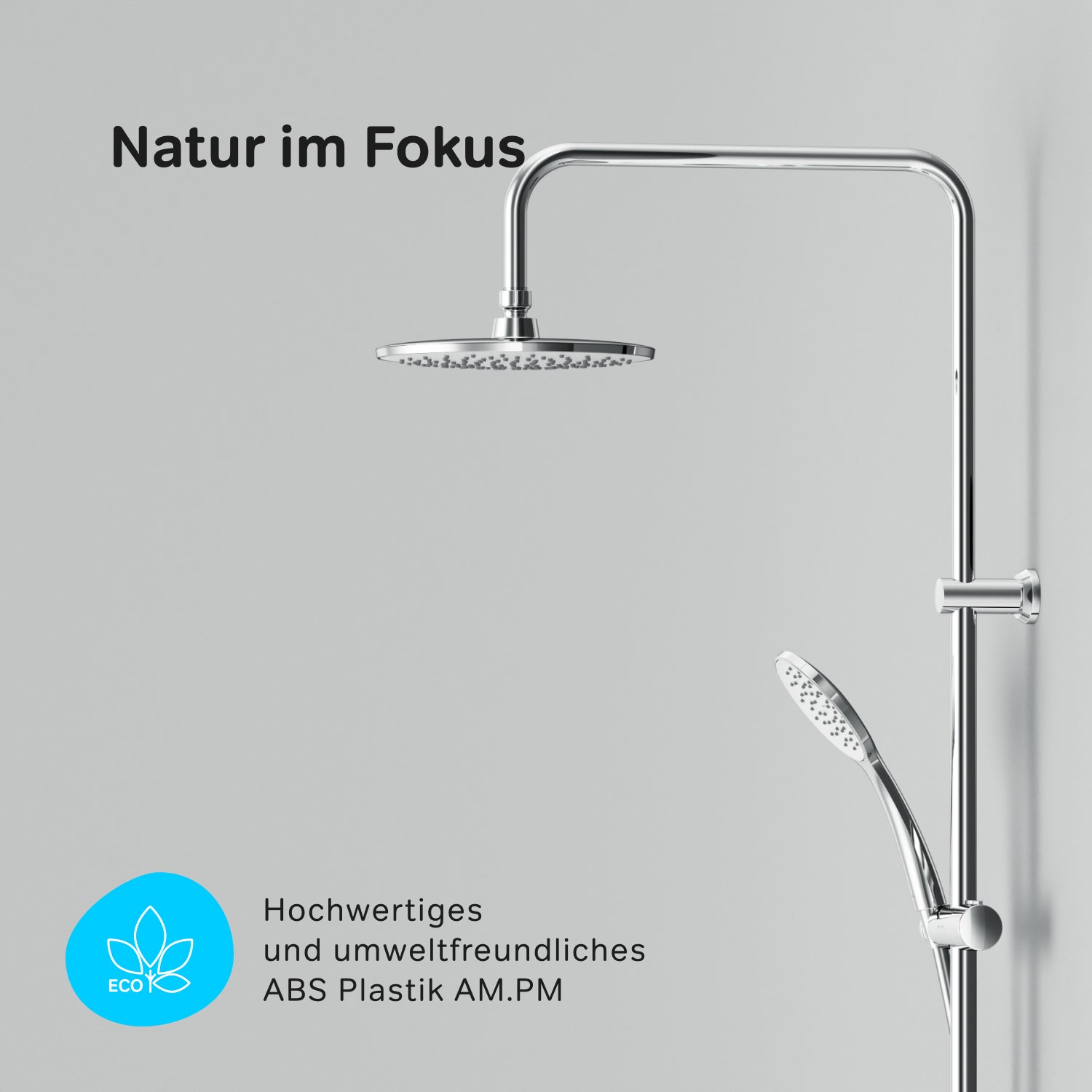 F07TB000 Système de douche Hit ensemble de douche à effet pluie colonne de douche