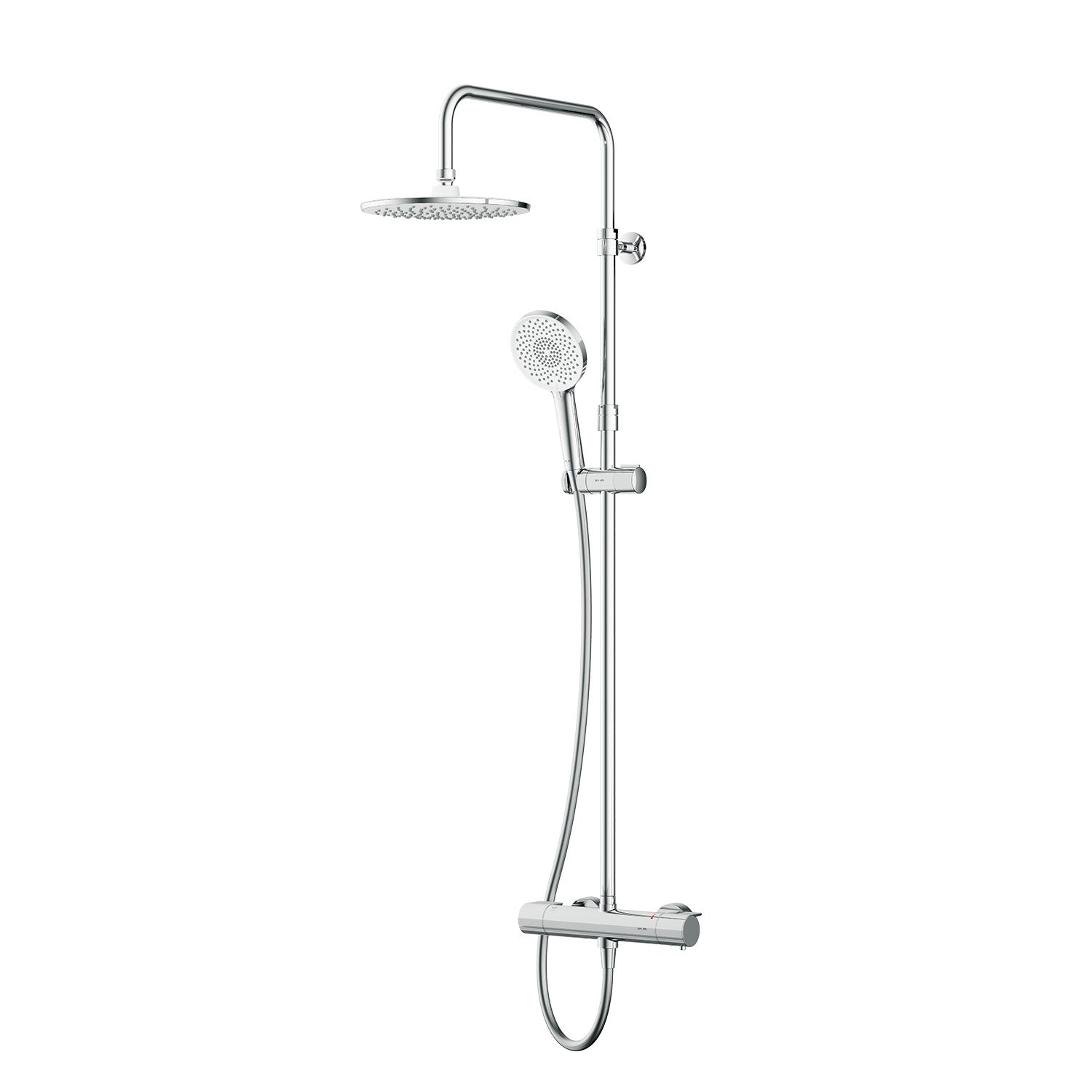 F07XA400 Duschsystem mit Thermostat Duscharmatur X-Joy Regendusche set Duschsäule ampm-store.de
