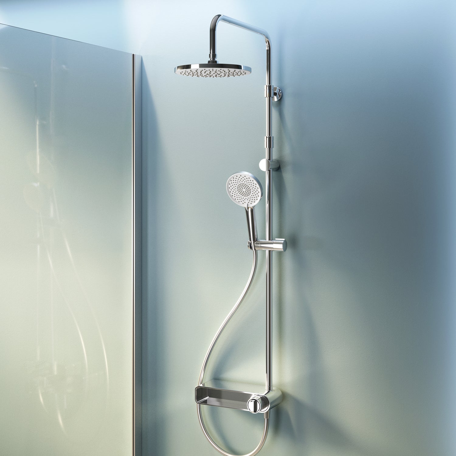 F07XA600 X-Joy ShowerSpot mit Duscharmatur