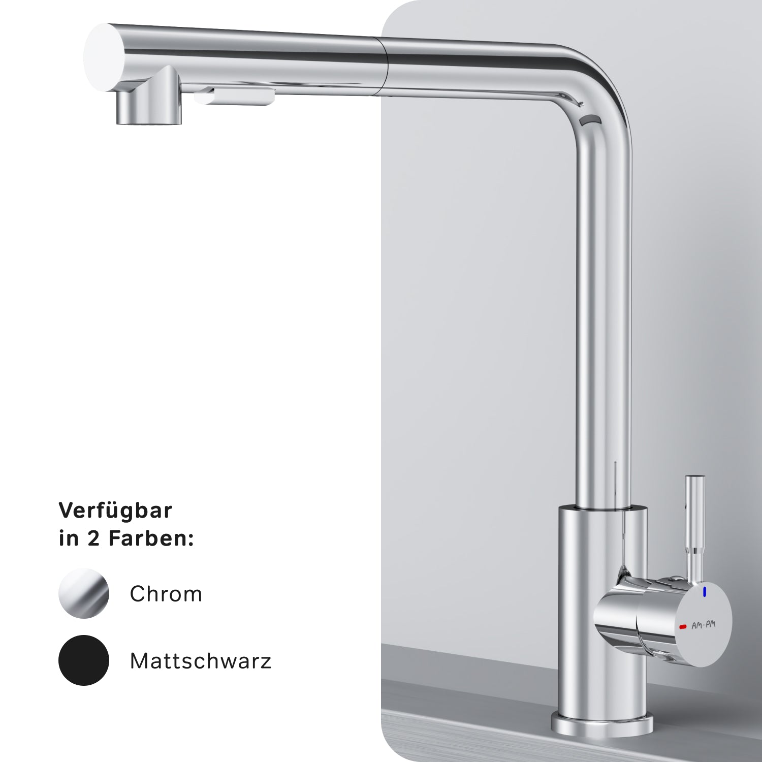 F85B05500 Küchenarmatur X-Joy S Spültischarmatur Küche Spültisch-Einhebelmischer