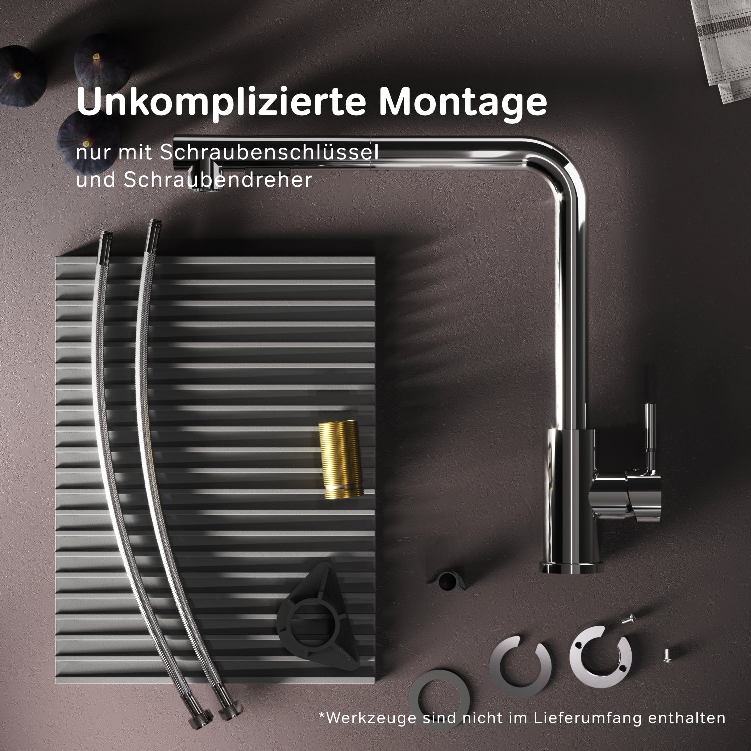 F85B05500 Küchenarmatur X-Joy S Spültischarmatur Küche Spültisch-Einhebelmischer