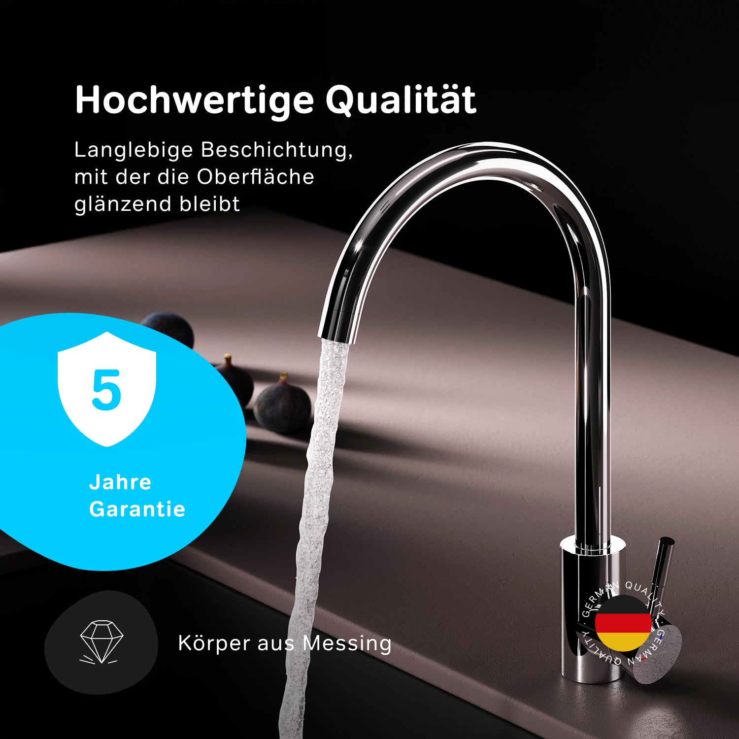 F85B07100 Küchenarmatur X-Joy S Spültischarmatur Küche Spültisch-Einhebelmischer
