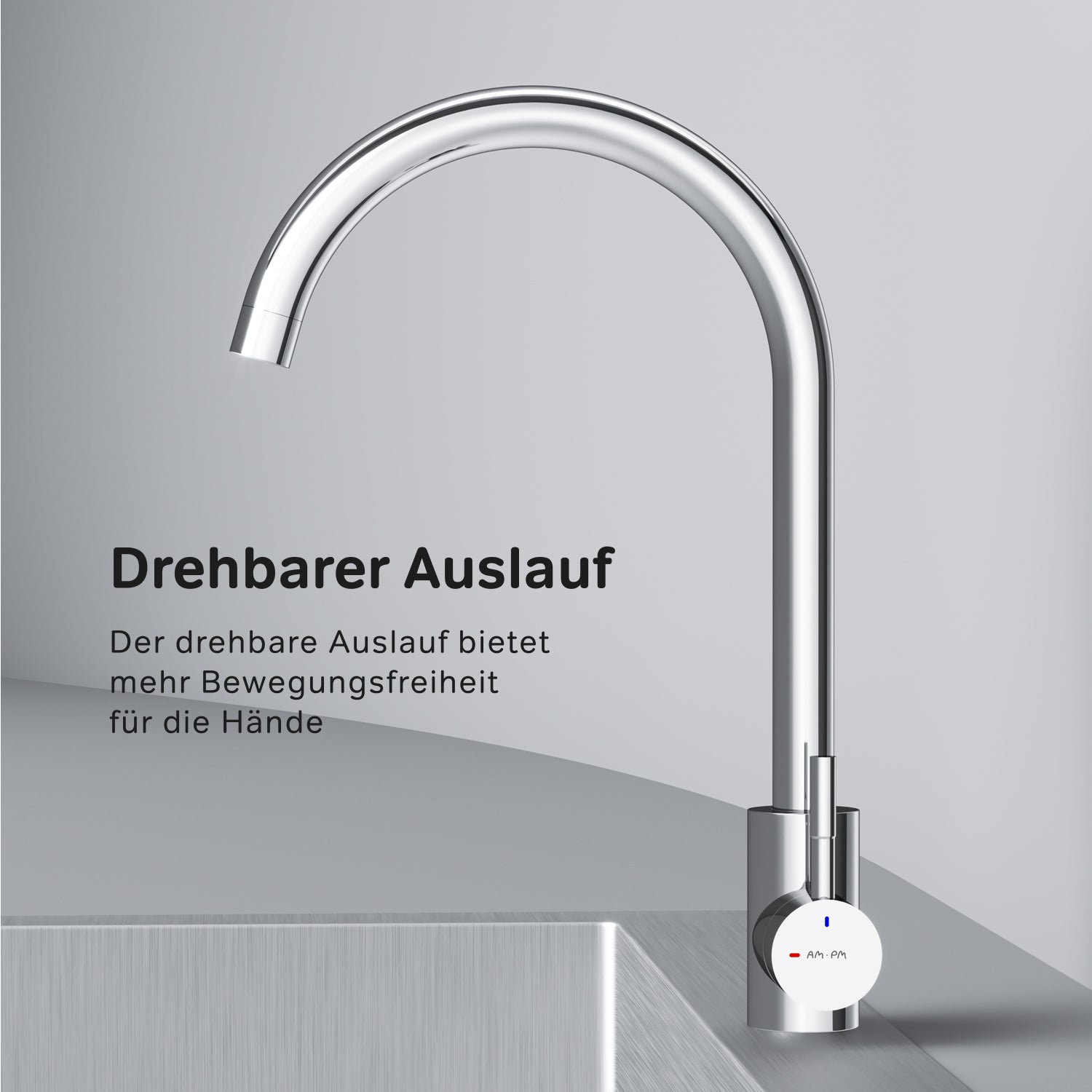 F85B07100 Küchenarmatur X-Joy S Spültischarmatur Küche Spültisch-Einhebelmischer