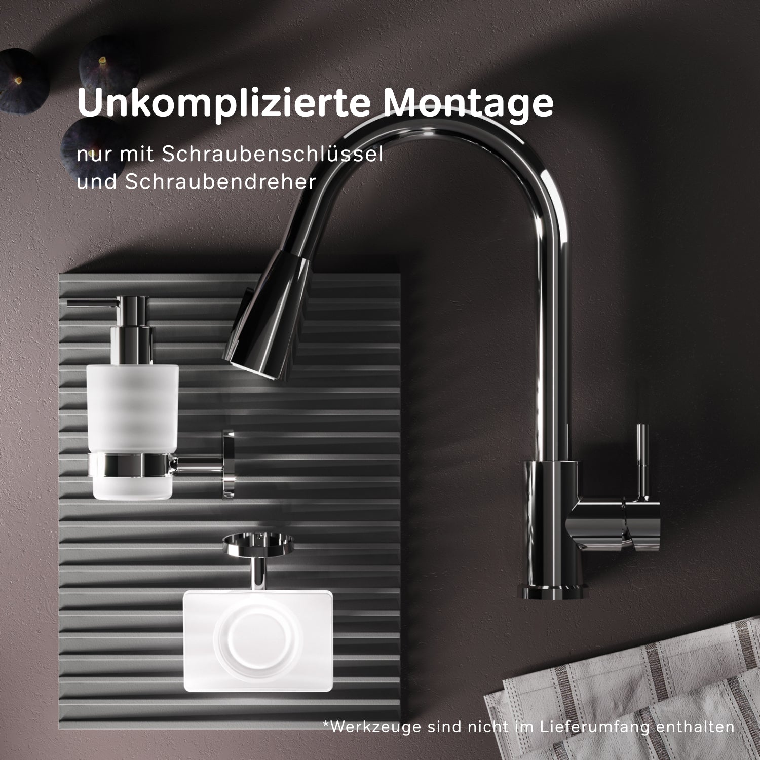 F85B07500 Küchenarmatur X-Joy S Spültischarmatur Küche Spültisch-Einhebelmischer