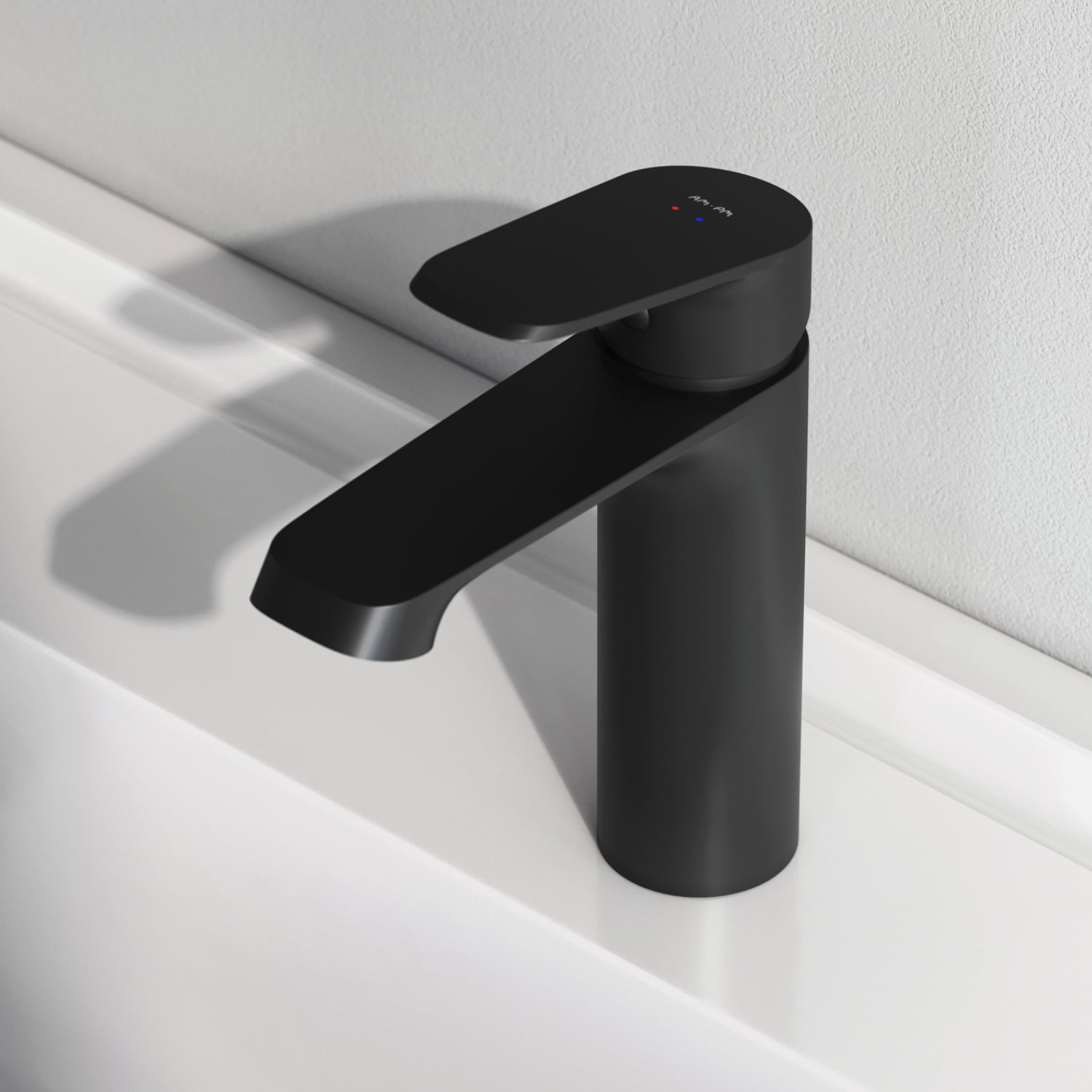 Robinet de salle de bain F8F02122, robinet de lavabo, noir