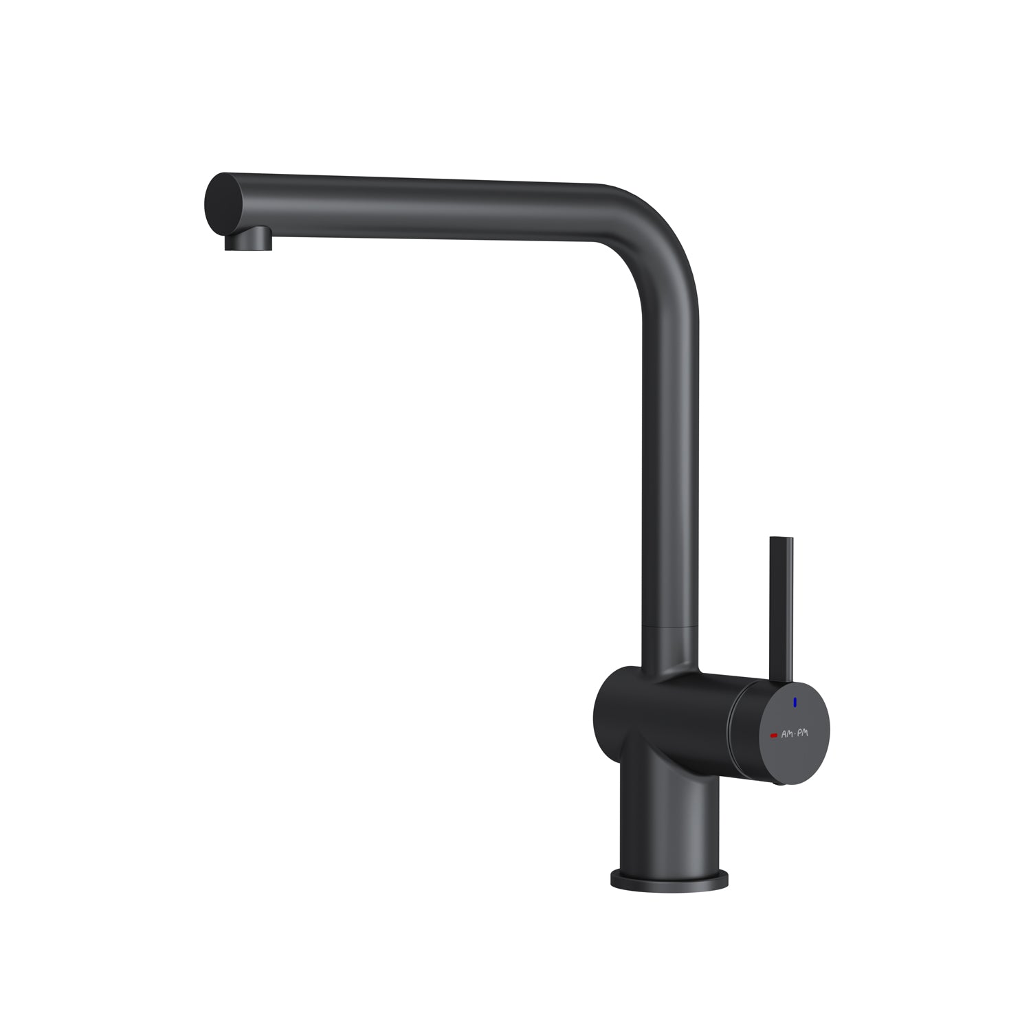 Robinet de cuisine F8F05022, mitigeur monocommande, noir. 