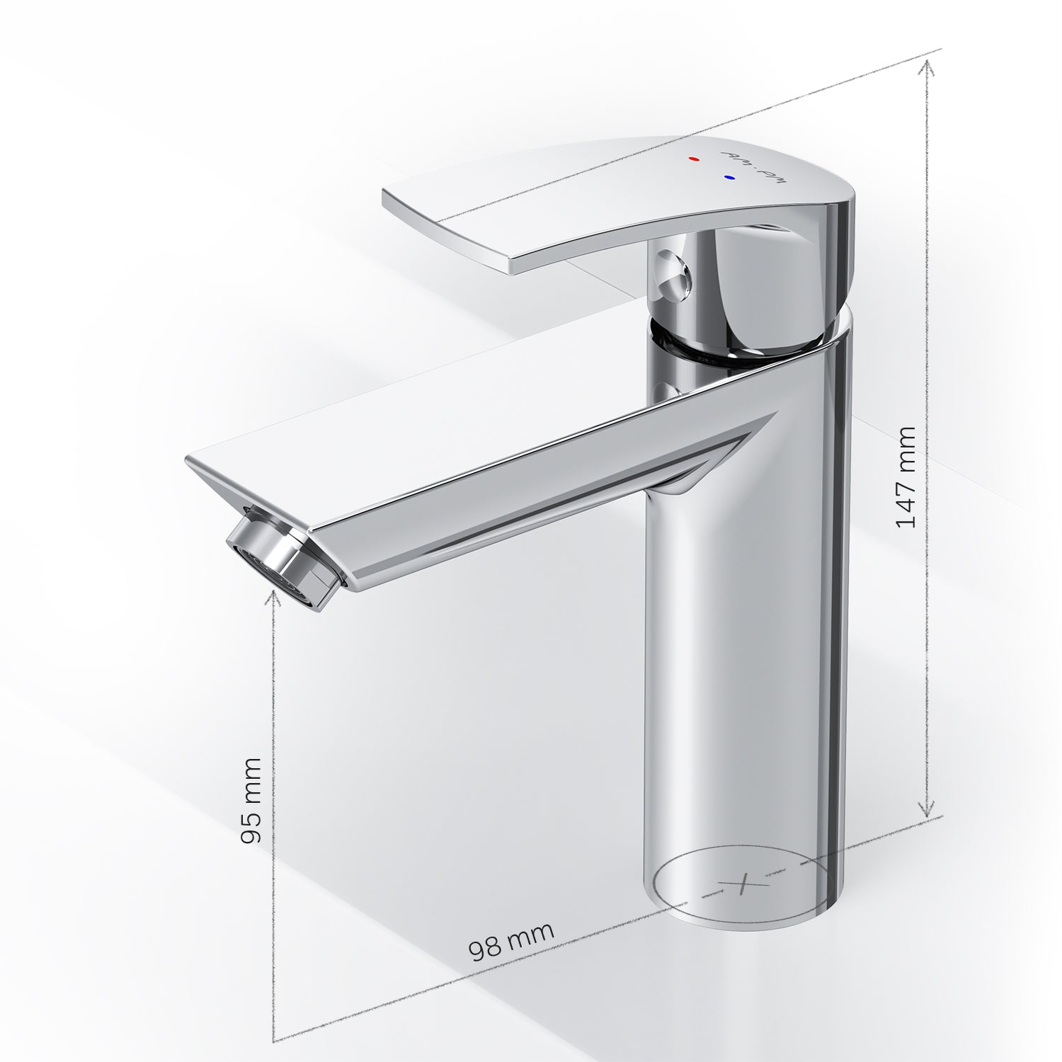 Robinet de salle de bain F8Y02100, robinet de lavabo ludique