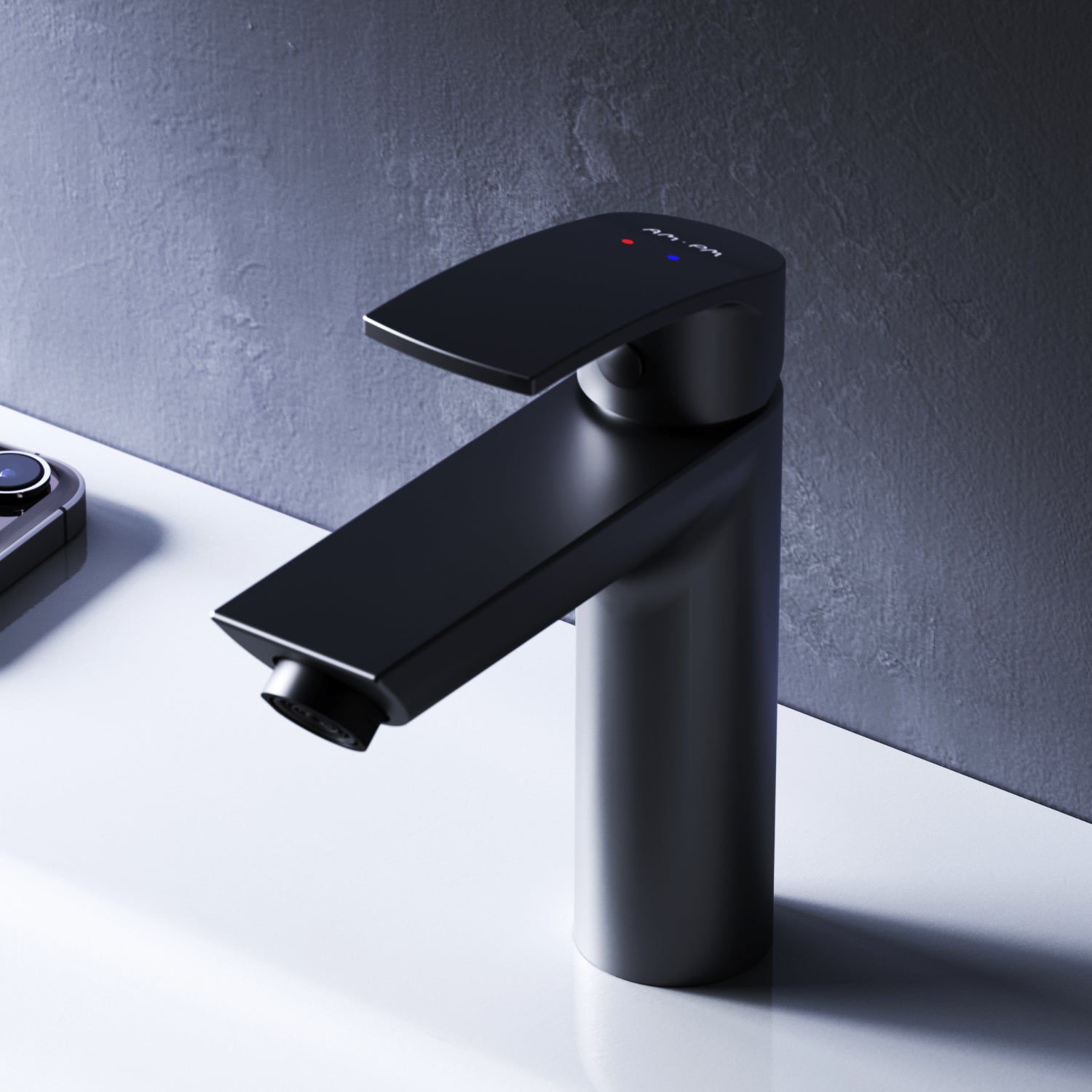 Robinet de lavabo F8Y02122, noir