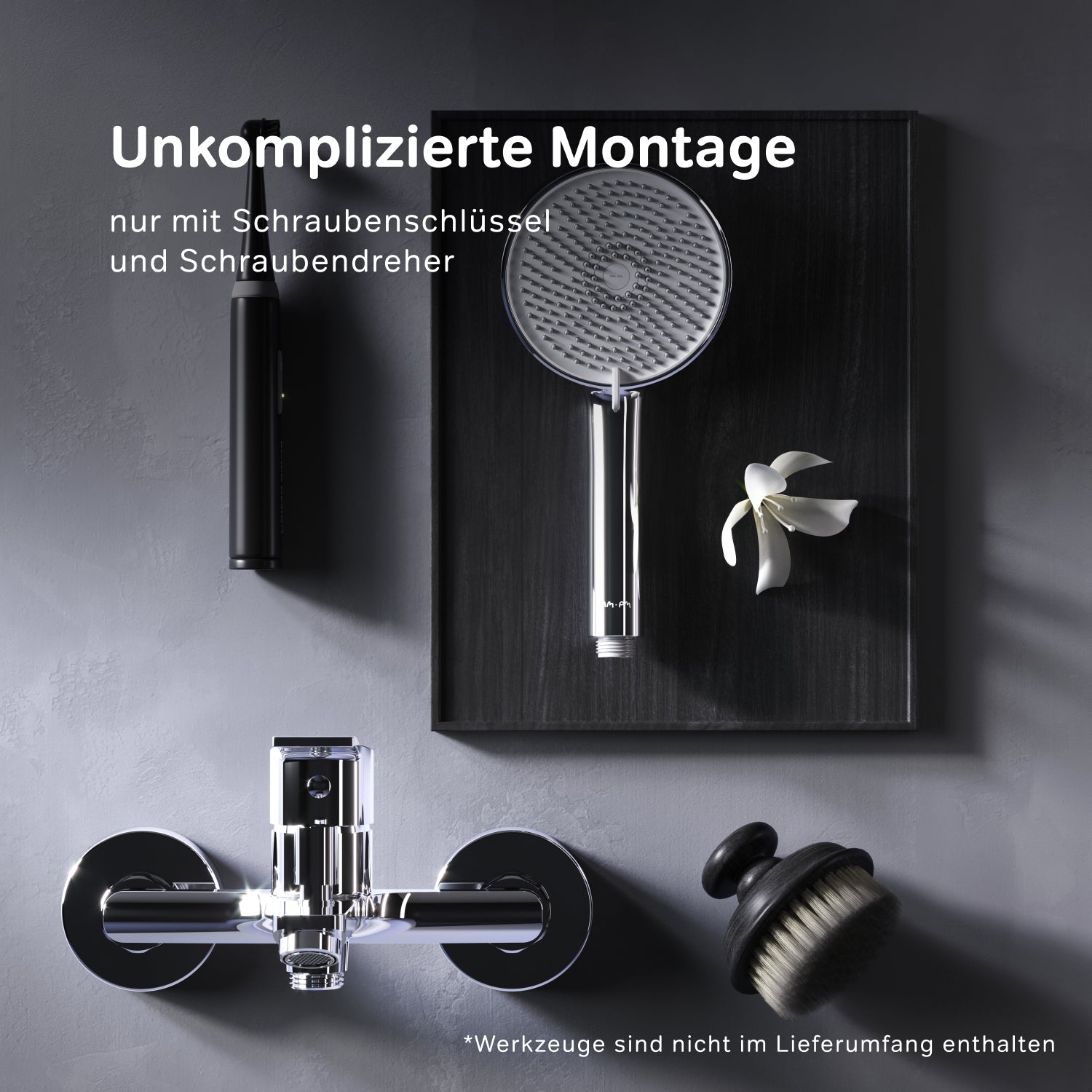 F8Y10000 Wannenarmatur Play Mischbatterie Badewanne Wasserhahn Bad