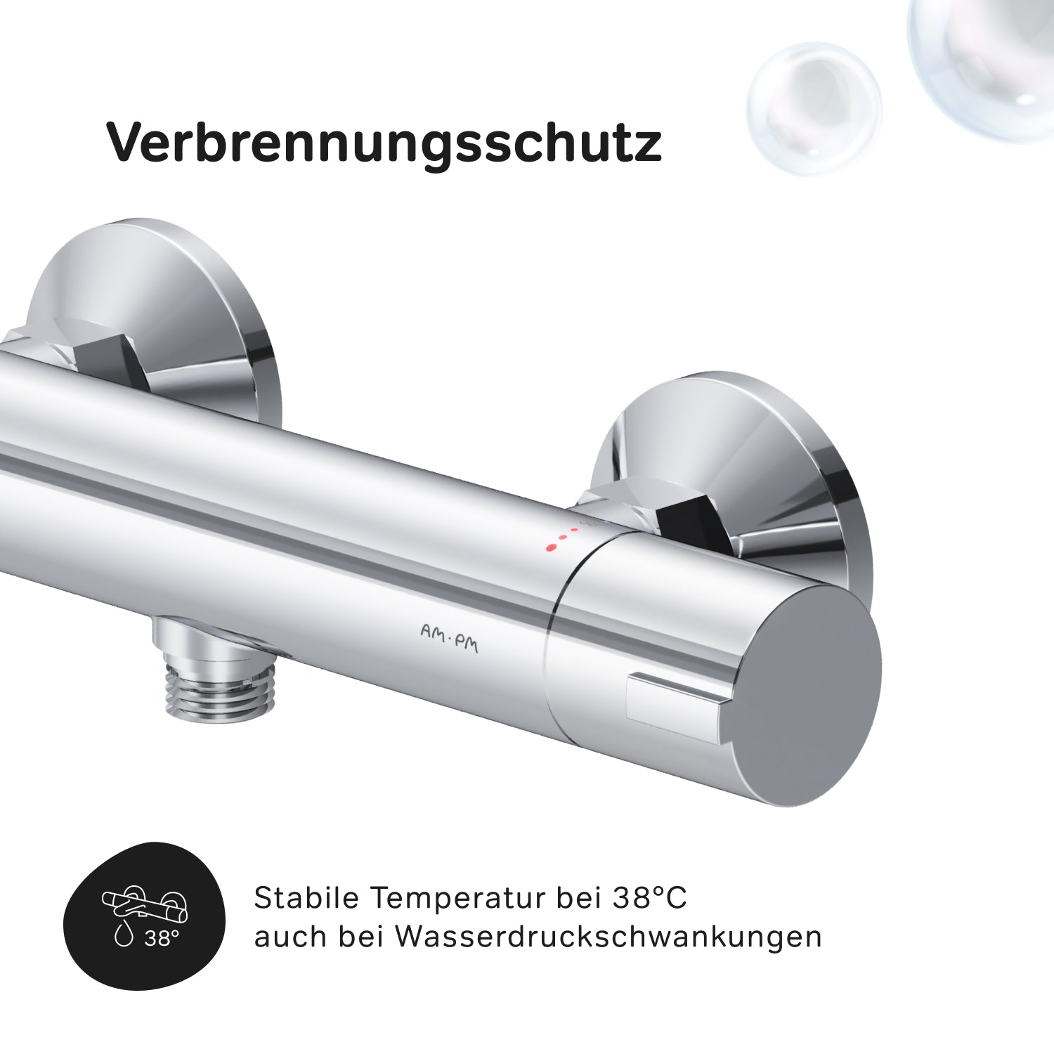 F8Y40000 Duscharmatur Thermostat Play Brausearmatur Mischbatterie Dusche