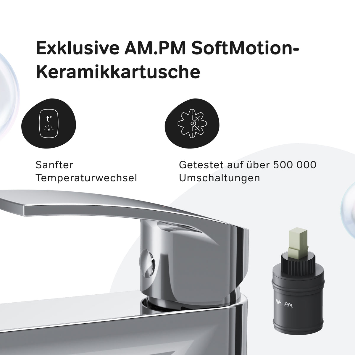 Robinet mitigeur de lavabo Play avec tirette–F8Y82100