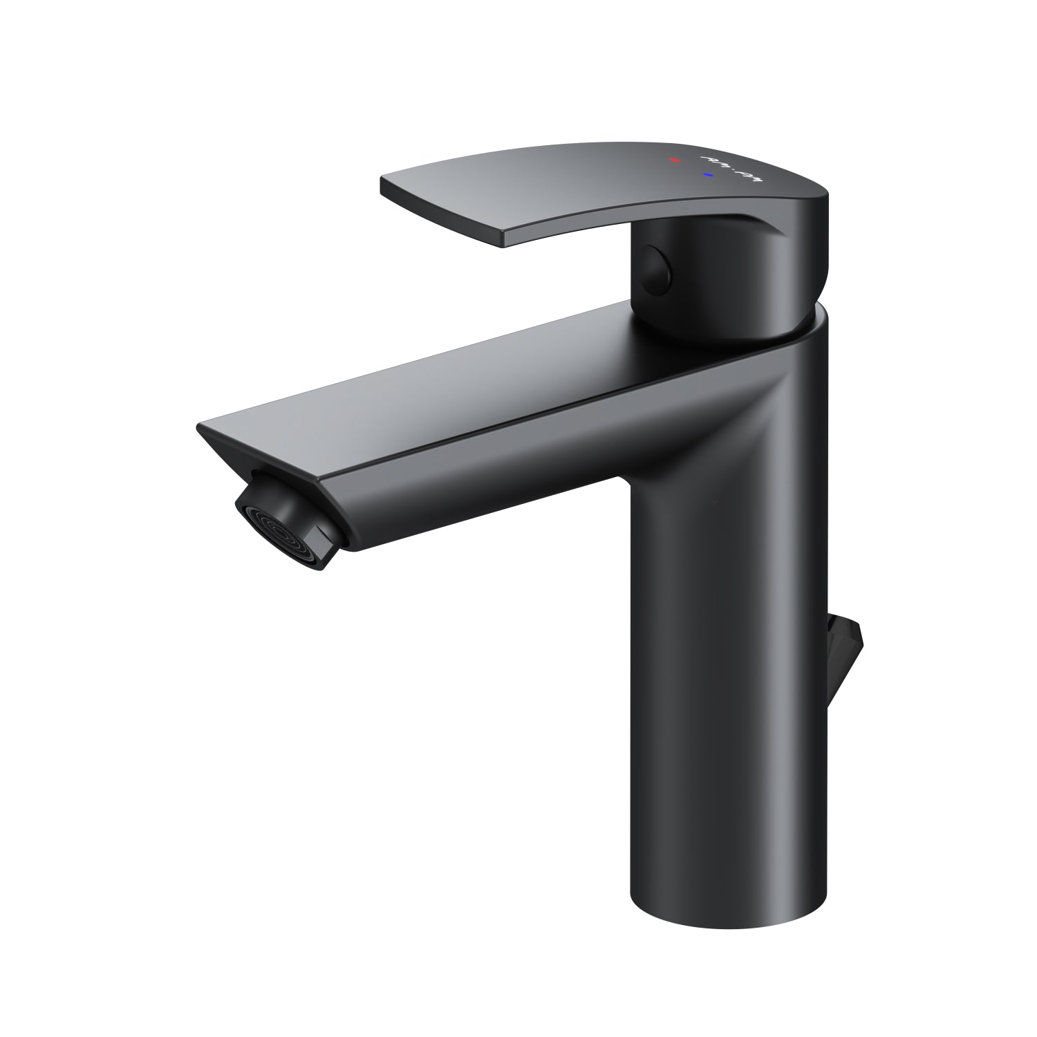 Robinet de salle de bain F8Y82122 avec bonde intégrée, noir