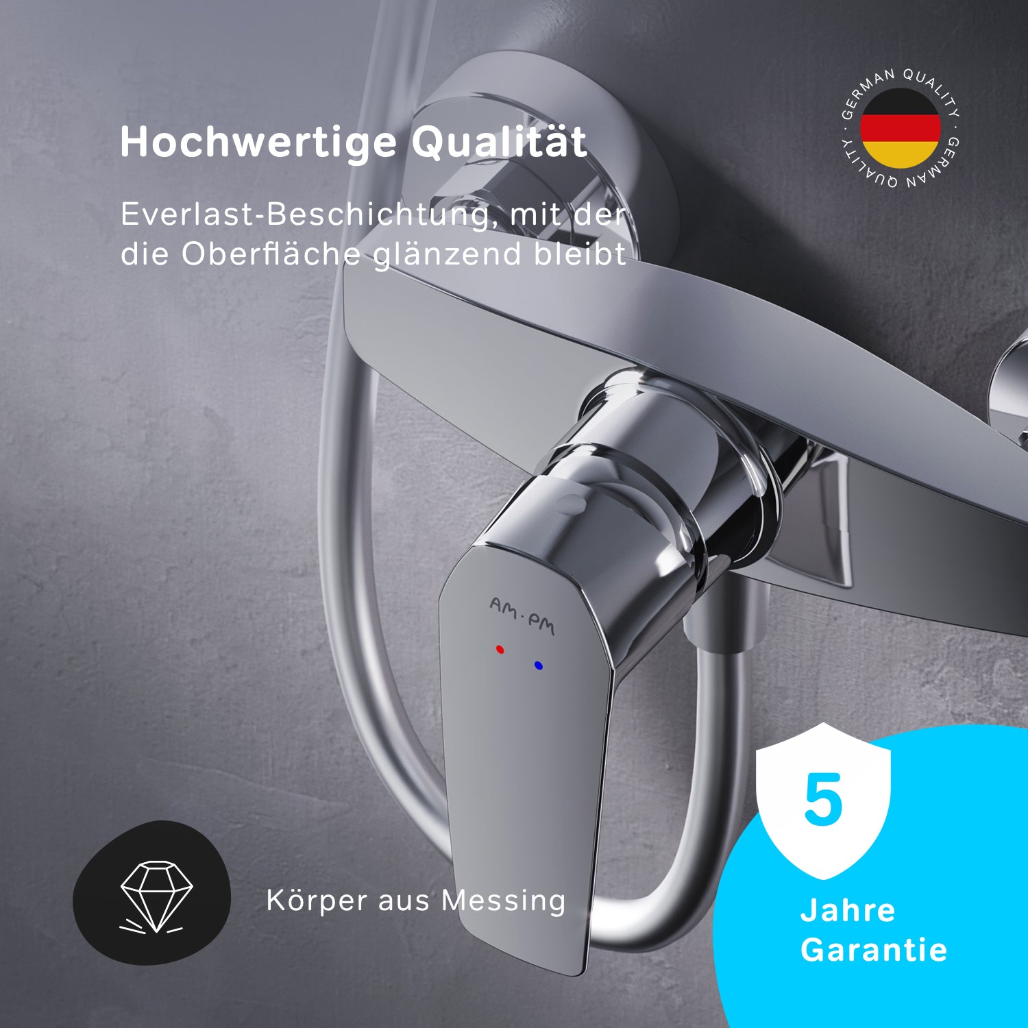FGA20000 Duscharmatur Gem Brausearmatur Mischbatterie Dusche ampm-store.de