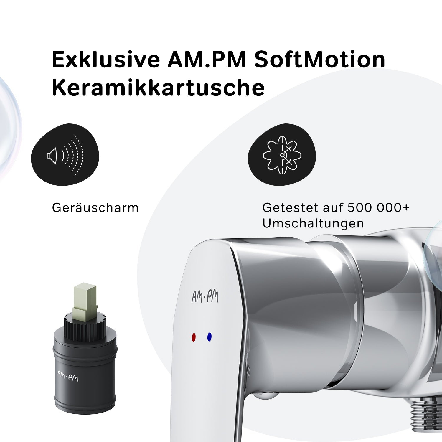 FGA20000 Duscharmatur Gem Brausearmatur Mischbatterie Dusche ampm-store.de