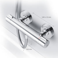 FGA40000 Duscharmatur Thermostat Gem Brausearmatur Mischbatterie Dusche ampm-store.de