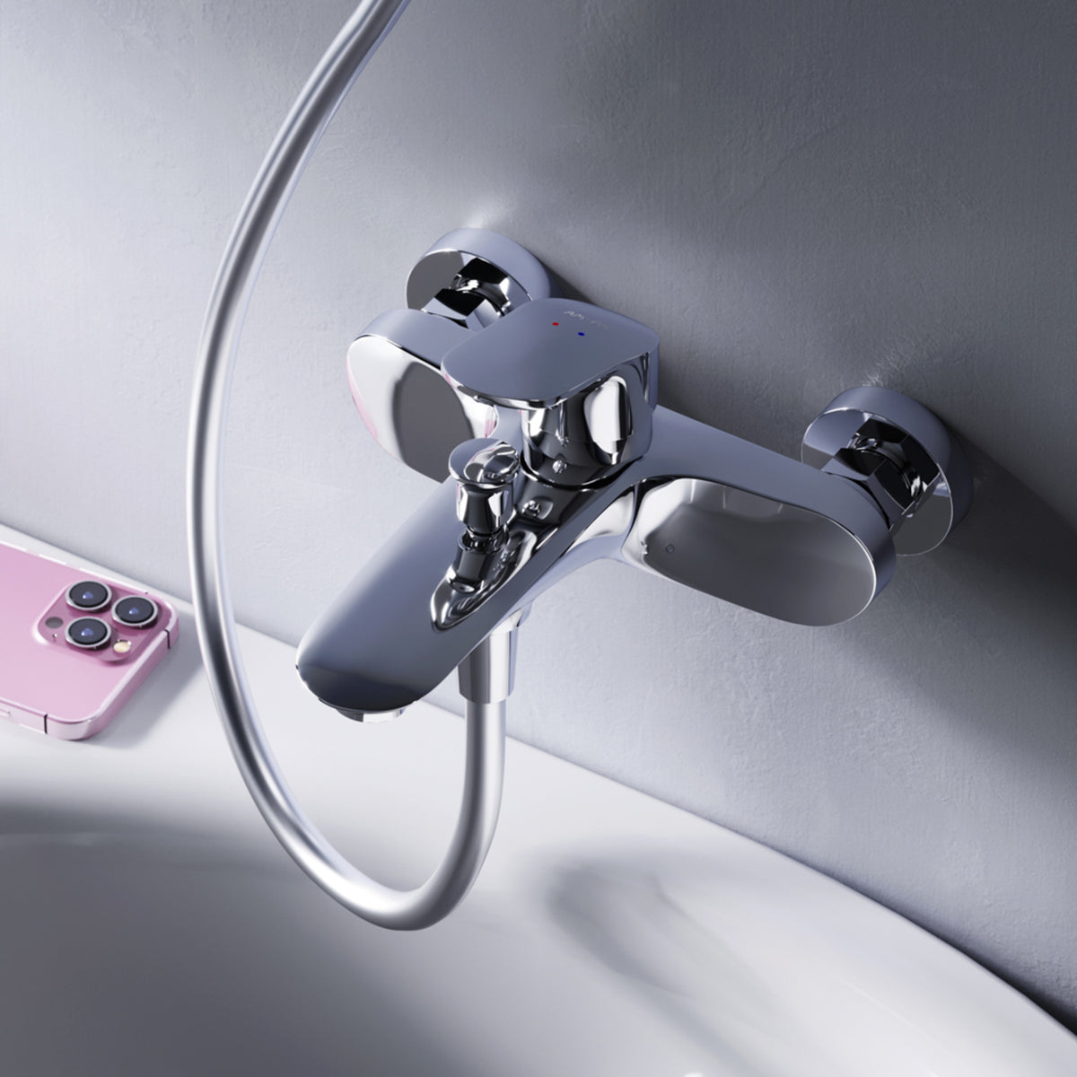 FLA10000 Wannenarmatur Like Mischbatterie Badewanne Wasserhahn Bad ampm-store.de