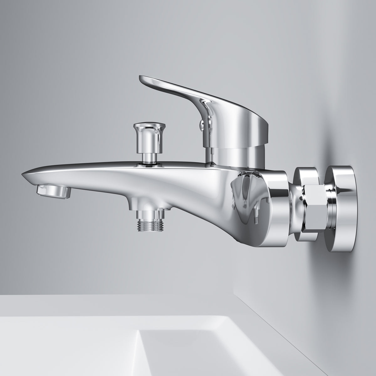 FLA10000 Wannenarmatur Like Mischbatterie Badewanne Wasserhahn Bad ampm-store.de