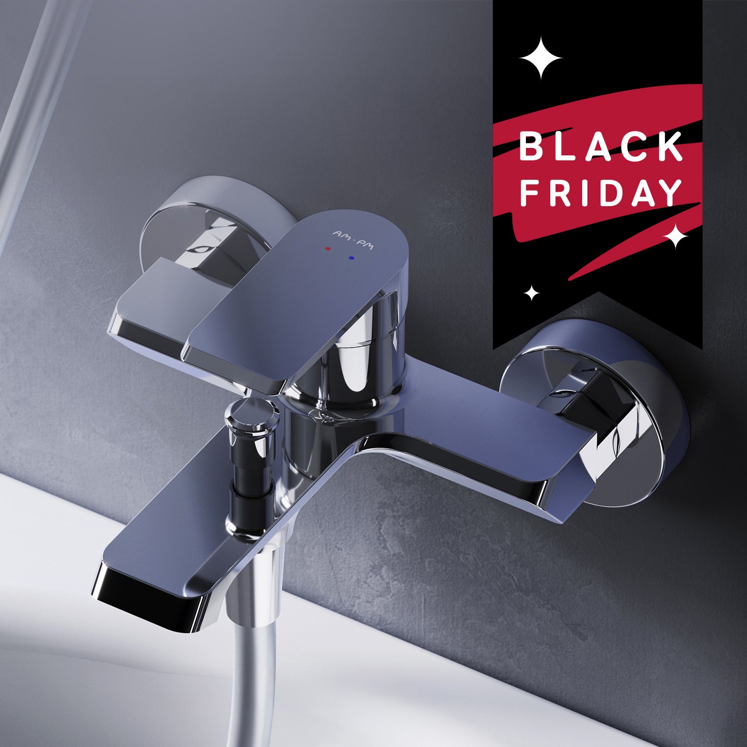 FNA10000 Robinet de baignoire Flash Mitigeur de baignoire Robinet de salle de bain