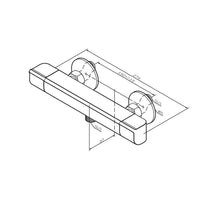 FNA40000 Duscharmatur Thermostat Flash Brausearmatur Mischbatterie Dusche ampm-store.de