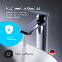 FNA92000 Bad Armatur Flash Waschtischarmatur mit hohem Auslauf Wasserhahn ampm-store.de