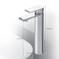 FNA92000 Bad Armatur Flash Waschtischarmatur mit hohem Auslauf Wasserhahn ampm-store.de