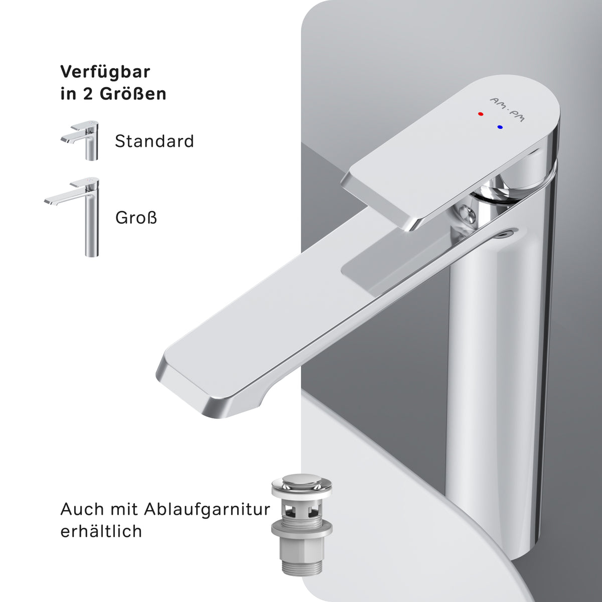 Robinet mitigeur de lavabo haut Flash–FNA92000