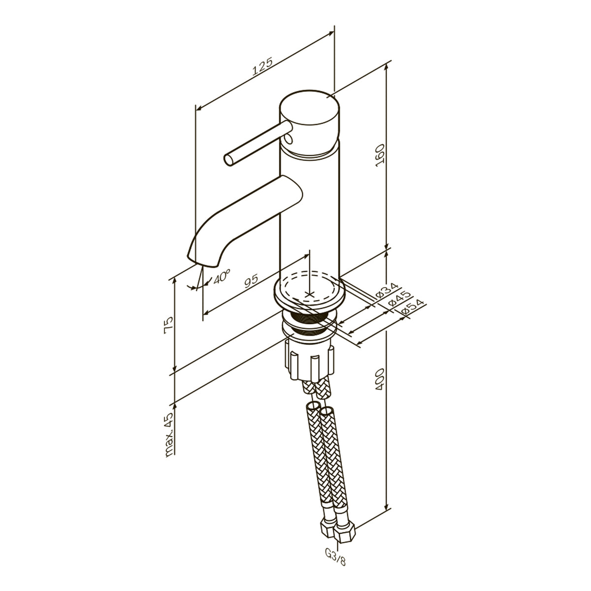 Waschtischarmatur Spike – FPA02100
