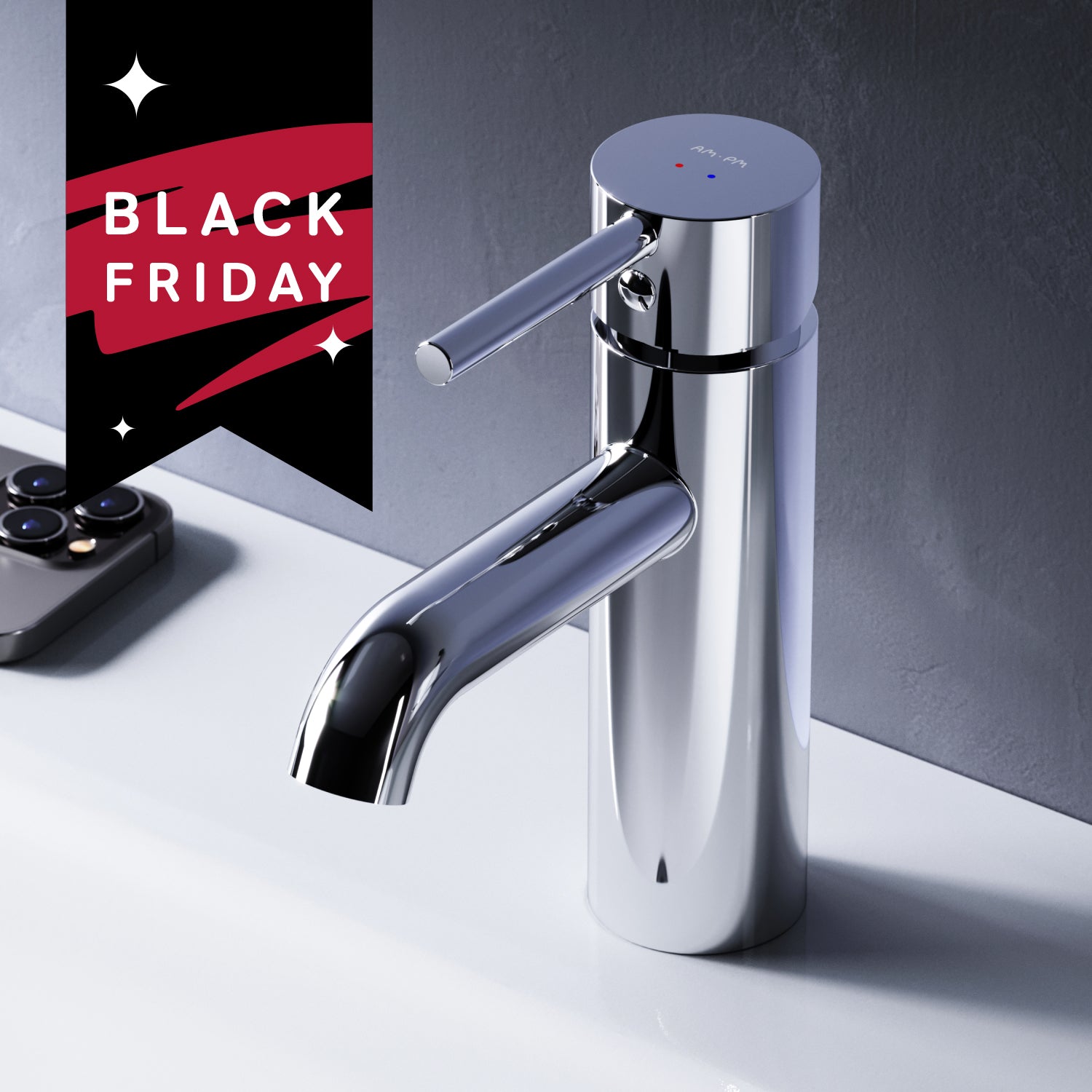 FPA02100 robinet de salle de bain mitigeur de lavabo à pointe