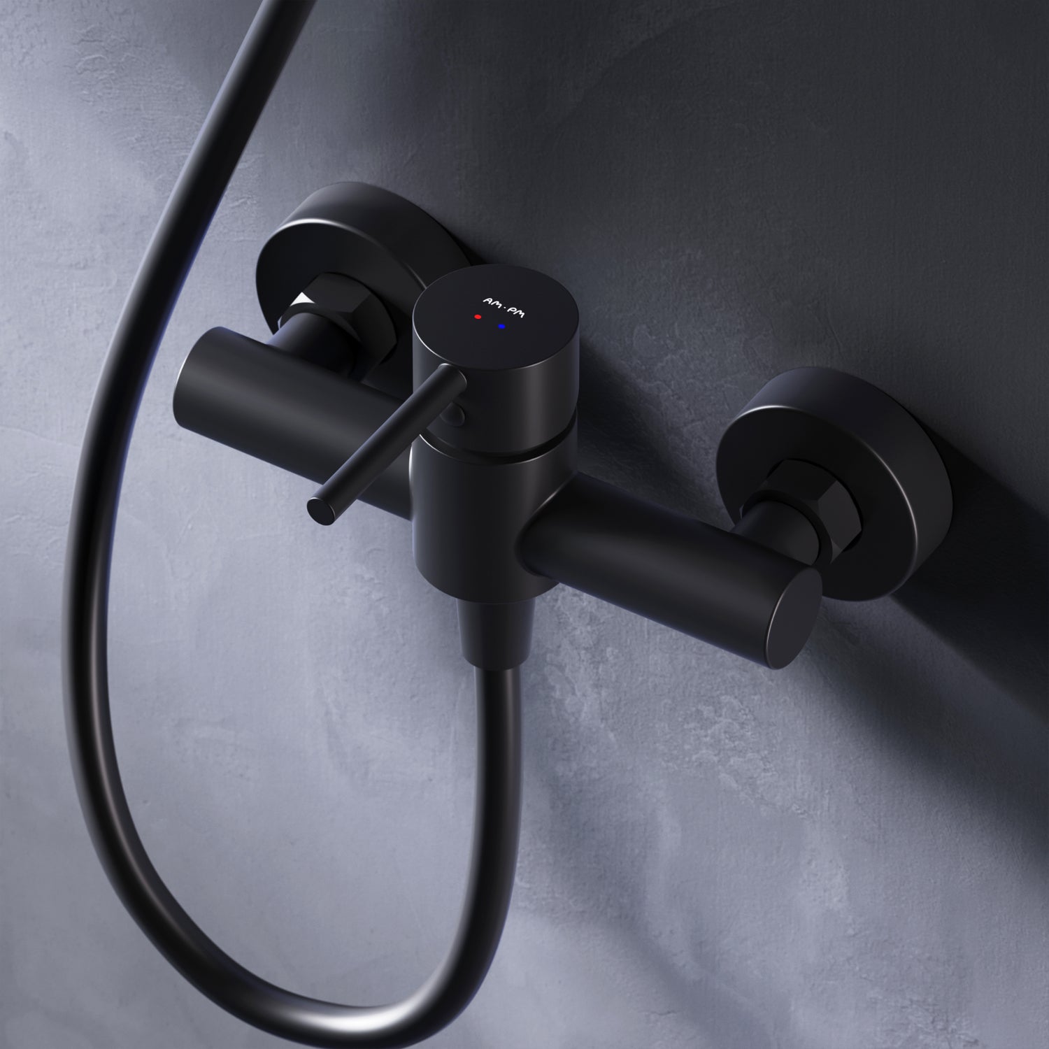 FPA20022 Robinet de douche à picots, mitigeur de douche noir