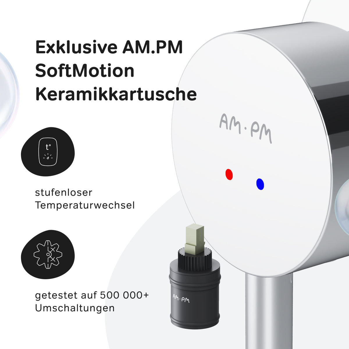 Unterputz-Waschtischarmatur Spike für Wandmontage – FPA72600