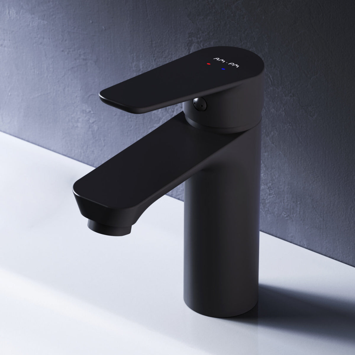 Design House Eastport II Badezimmerarmatur – Weit Verbreitet, Matt Schwarz, Mit 2 Griffen, 20 Cm Auslaufhöhe, Für Waschbecken