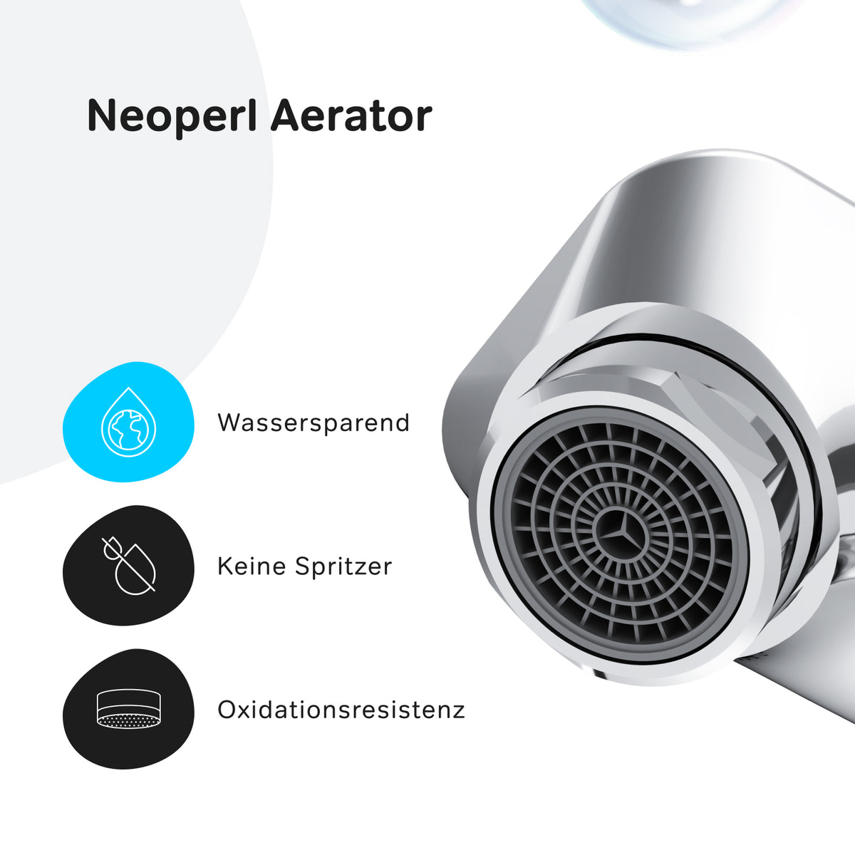 Waschtischarmatur Hit mit EcoStart, Chrom – FTA02800
