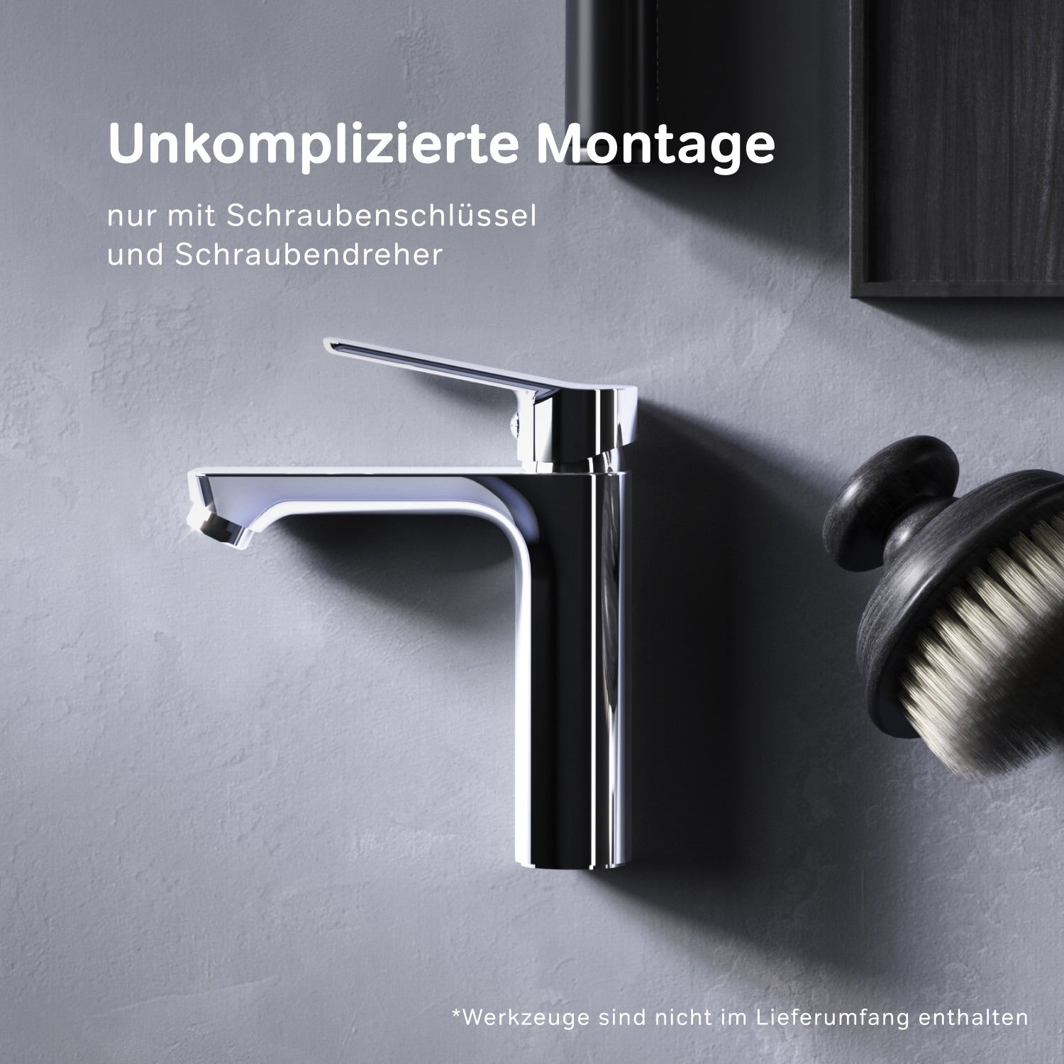 Robinet de lavabo Hit EcoStart FTA02800, chromé