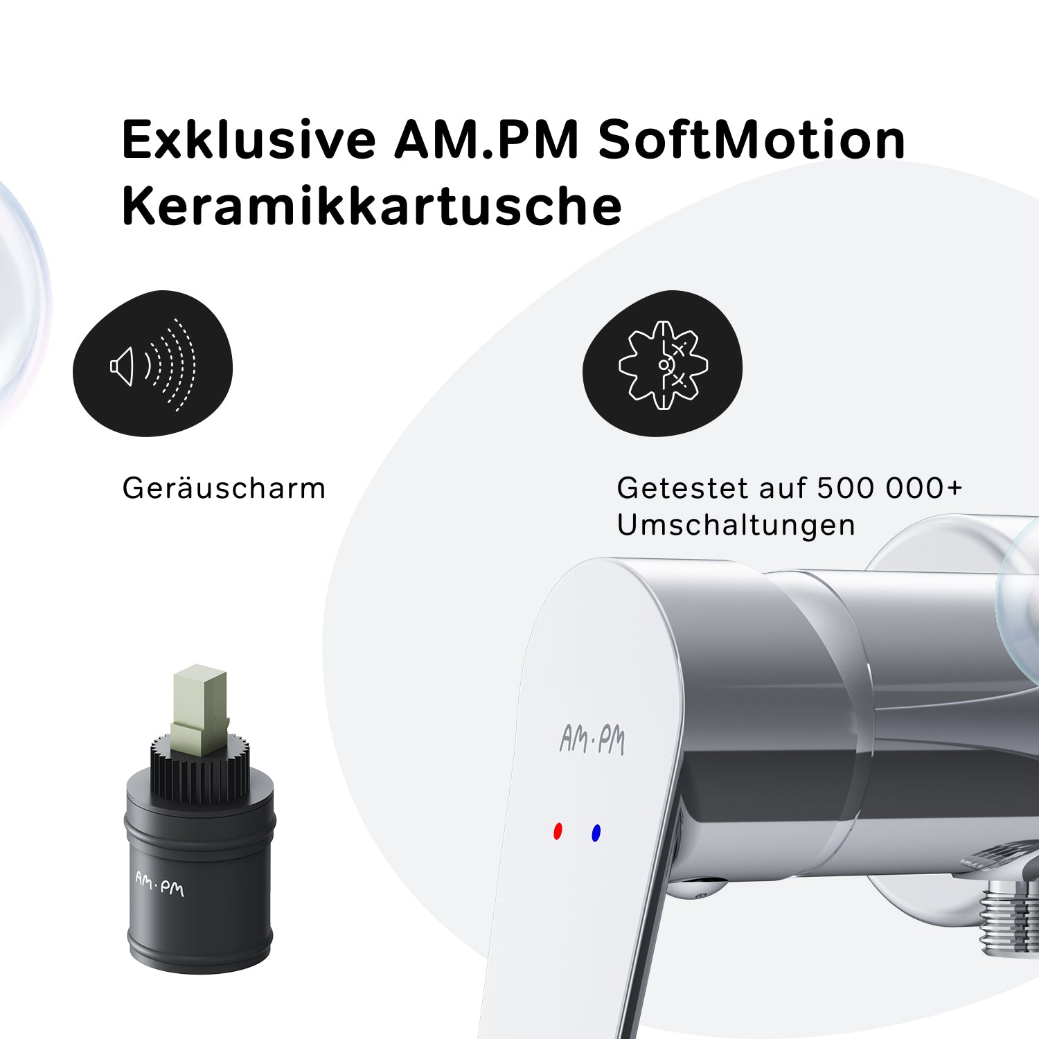 FTA20000 Duscharmatur Hit Brausearmatur Mischbatterie Dusche ampm-store.de