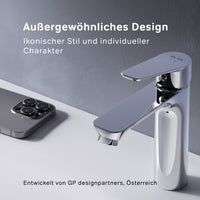 FTA82200 Bad Armatur Hit Waschtischarmatur M-Größe mit Klick-Ablaufgarnitur Wasserhahn ampm-store.de