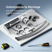 FTA82200 Bad Armatur Hit Waschtischarmatur M-Größe mit Klick-Ablaufgarnitur Wasserhahn ampm-store.de