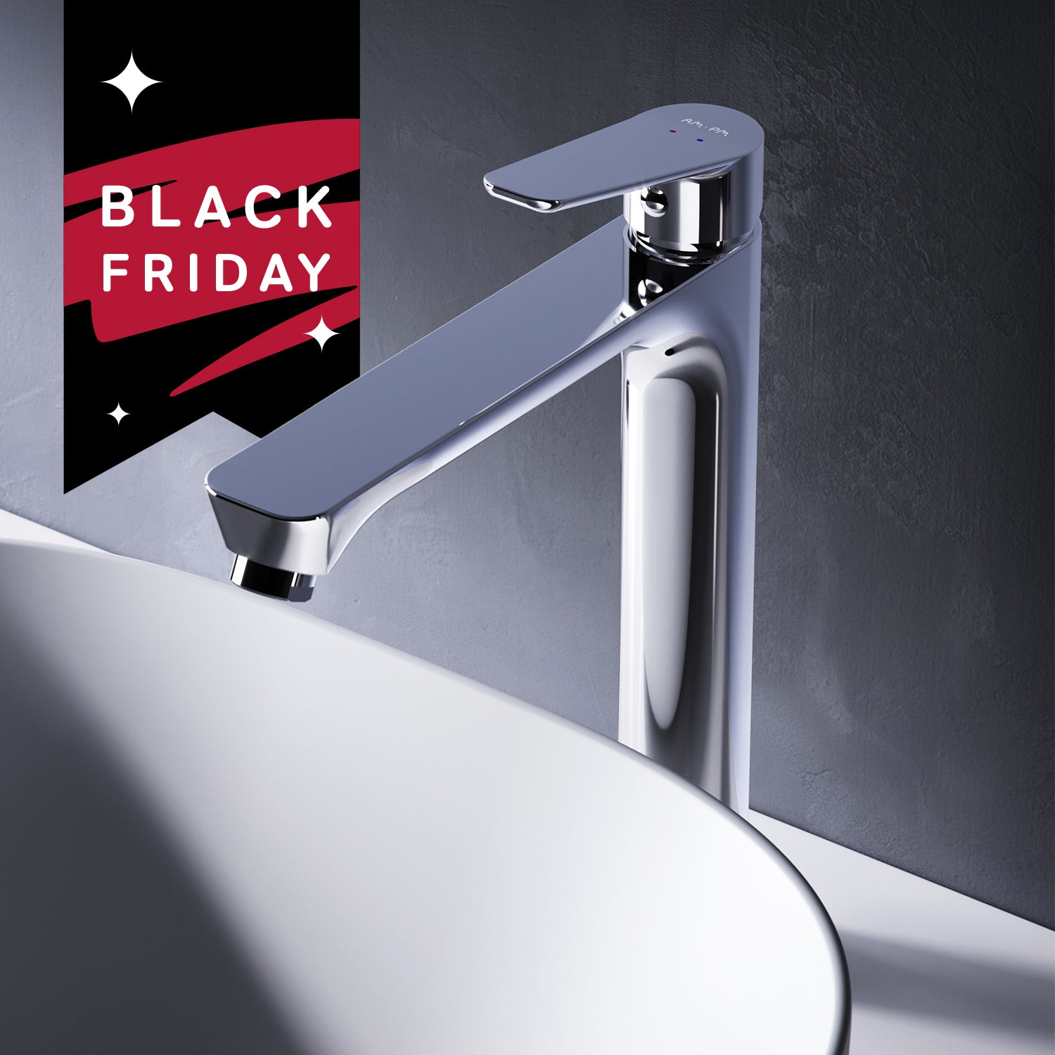 FTA92000 Bad Armatur Hit Waschtischarmatur mit hohem Auslauf Wasserhahn