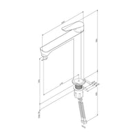 FTA92033 Hit Einhebel-Waschtischarmatur mit hohem Auslauf, weiß | Online Store von AM.PM