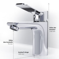 FXA02100 Bad Armatur X-Joy Waschtischarmatur Wasserhahn ampm-store.de