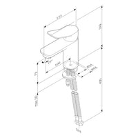 FXA02100 Bad Armatur X-Joy Waschtischarmatur Wasserhahn ampm-store.de