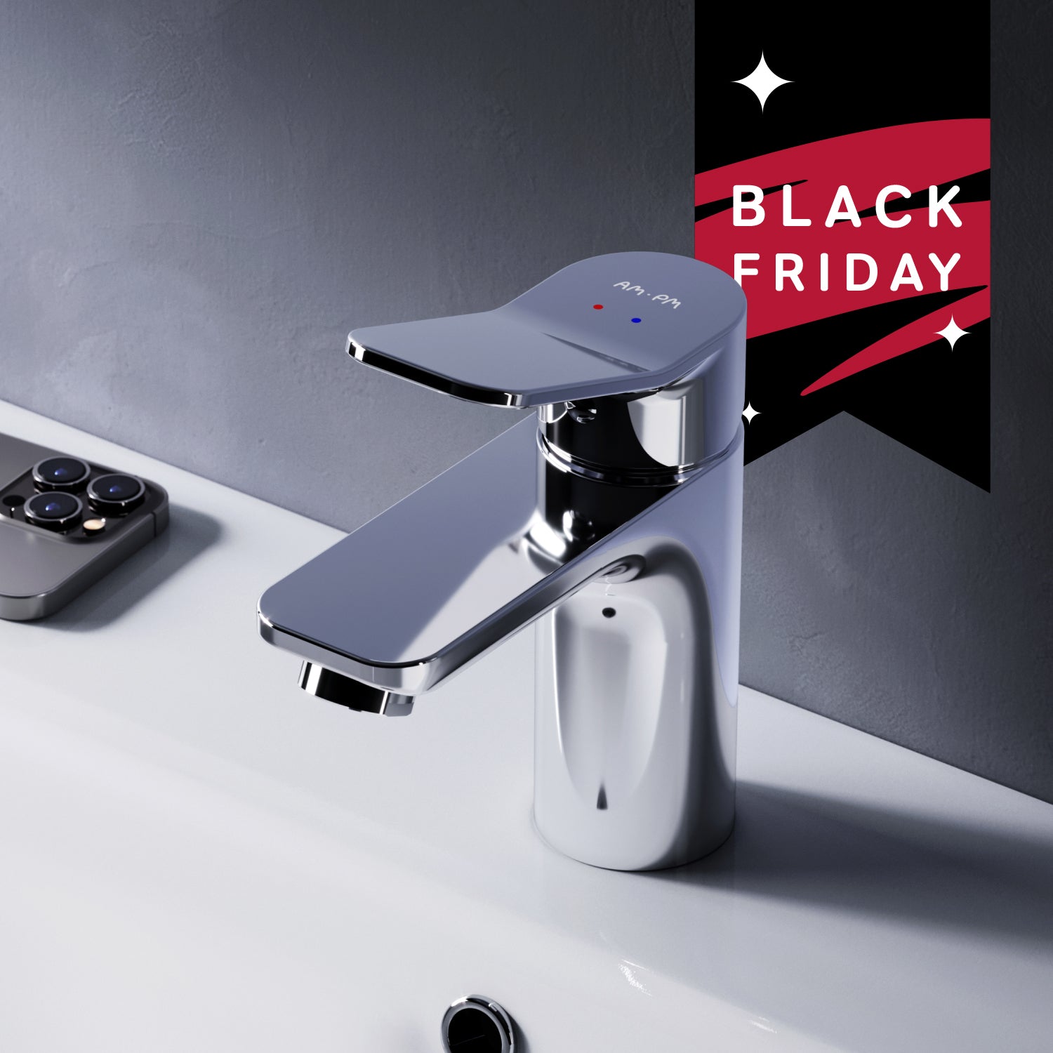 FXA02100 robinetterie de salle de bains X-Joy mitigeur de lavabo