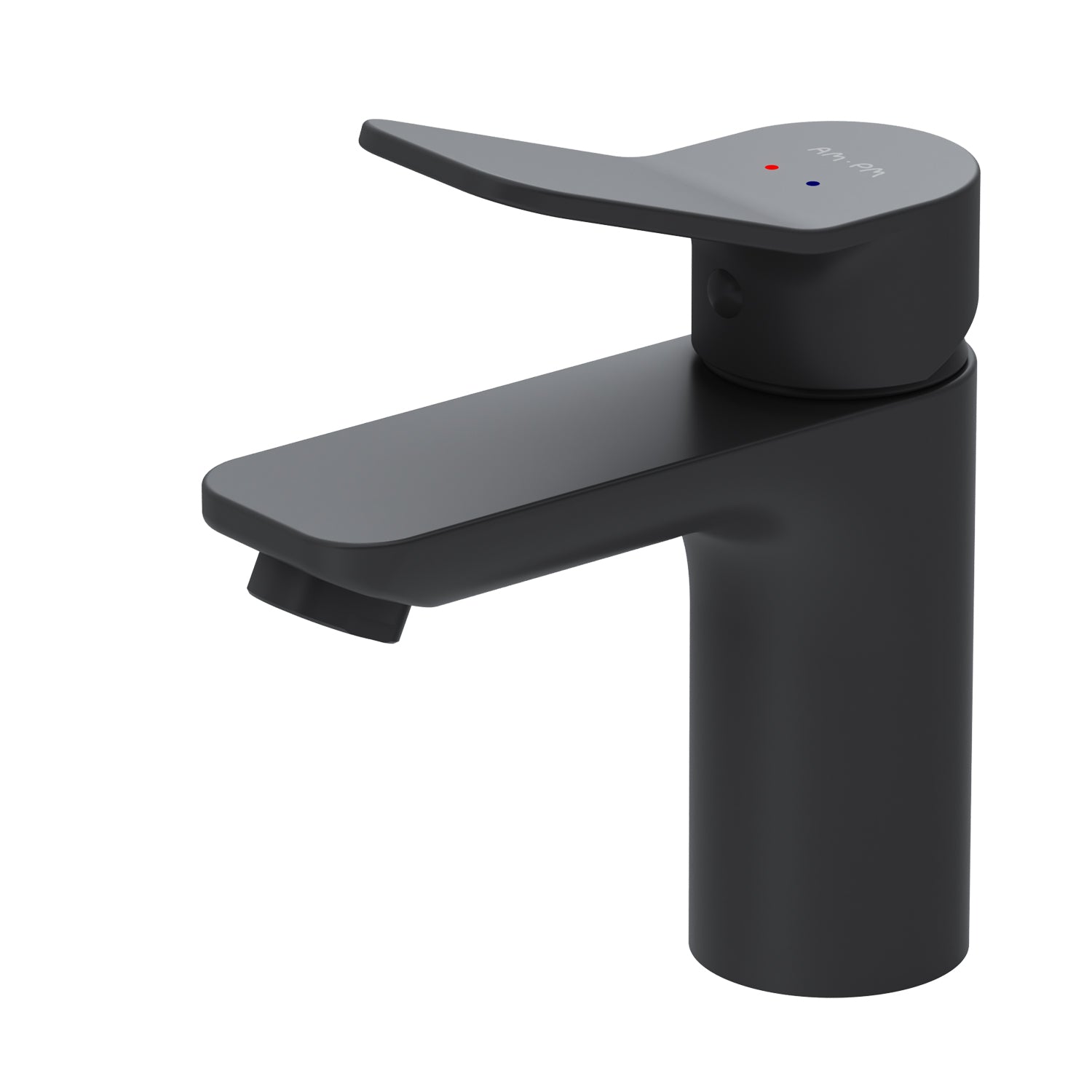 FXA02122 Bad Armatur X-Joy Waschtischarmatur Wasserhahn, Schwarz ampm-store.de