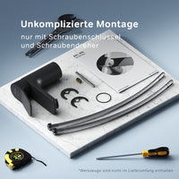 FXA02122 Bad Armatur X-Joy Waschtischarmatur Wasserhahn, Schwarz ampm-store.de