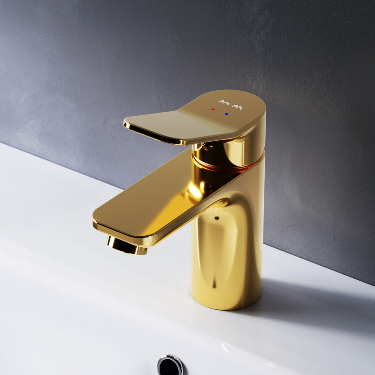 Robinet de lavabo X-Joy, doré–FXA02199